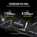 Corsair MP600 Micro 2TB Maroc