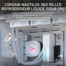 Corsair Nautilus 360 RS LCD (Blanc) Casablanca