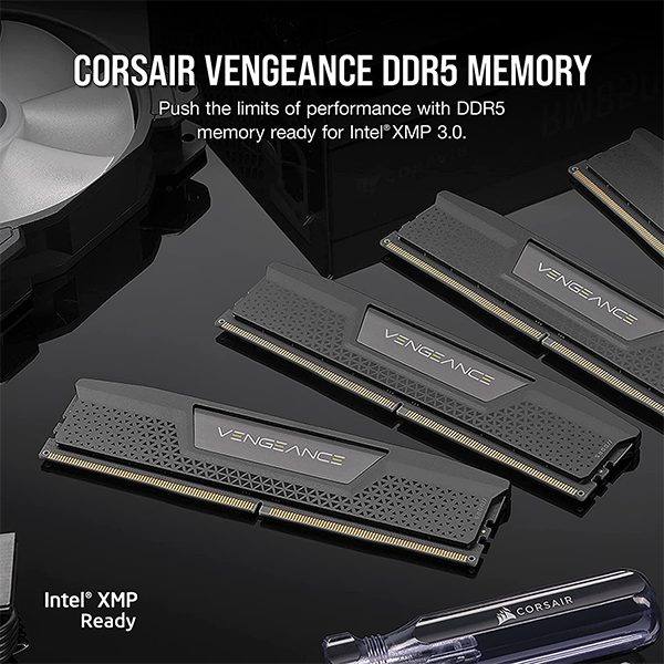 Corsair Vengeance 64Go (2 x 32Go) DDR5 5200MHz CL40 Casa