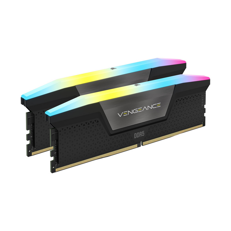 Corsair Vengeance RGB DDR5 32Go (2 x 16Go) 6000 MHz CL36 - Noir