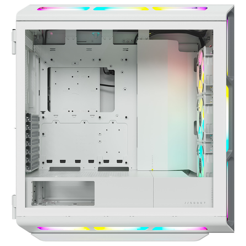Corsair iCUE 5000T RGB (Blanc) Prix Maroc