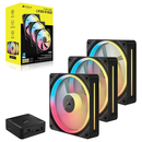 Corsair iCUE LINK LX120-R RGB (3in1) Noir Maroc