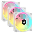 Corsair iCUE LINK QX120 RGB (3in1) Blanc Casablanca