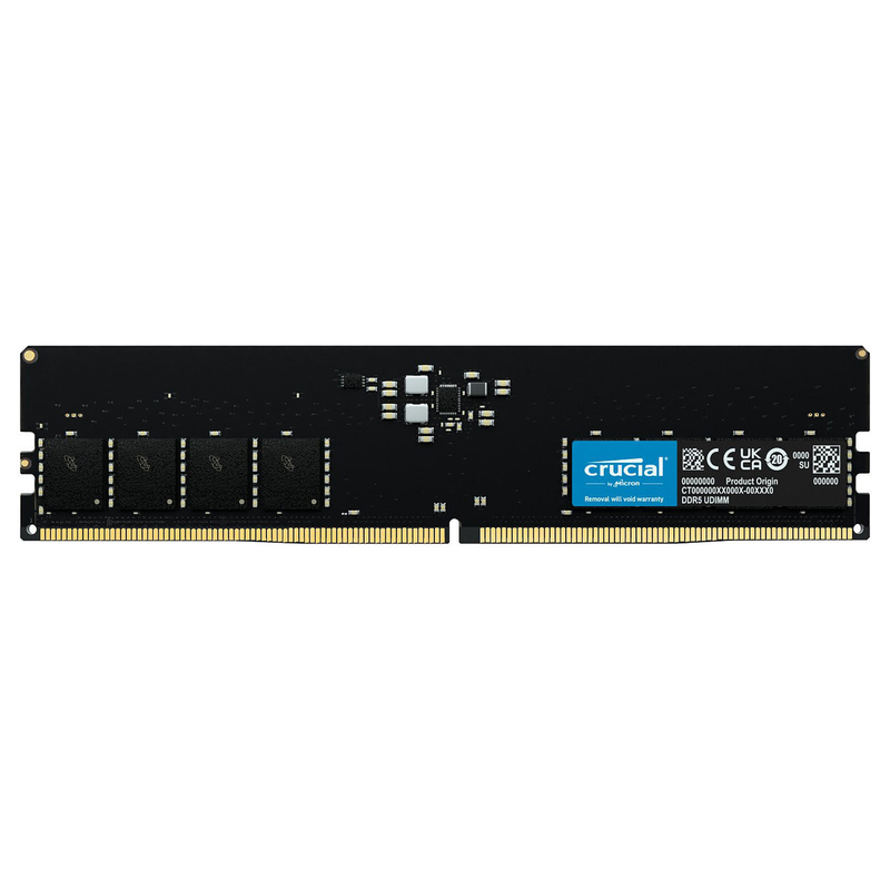 Crucial DDR5 4800MHz 16GB CL40 Maroc