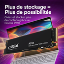 Crucial P310 SSD M.2 Gen4 NVMe 4TB (SANS EMBALLAGE) Casablanca