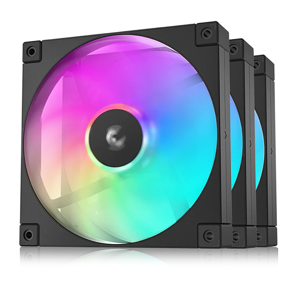 DeepCool FD14 ARGB (Triple Pack) Black Prix Maroc