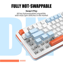 Furycube S82 Silver Switch (Glacier Orange) Casablanca