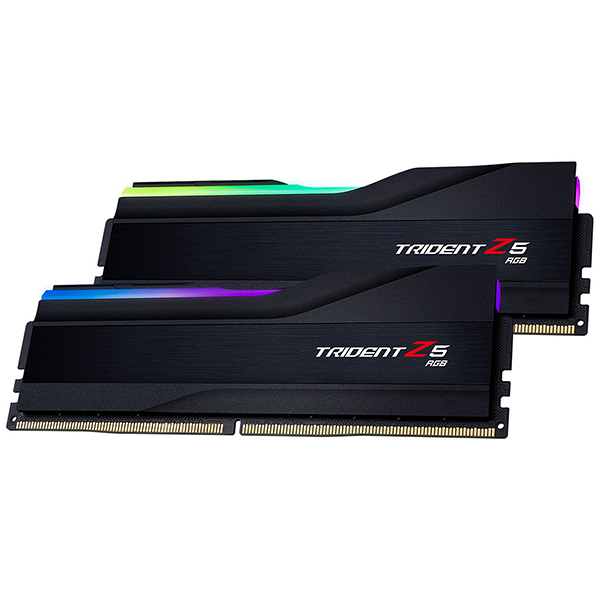 G.Skill Trident Z5 RGB Series 64Go (2x32Go) DDR5 6000 MHz CL36 Black Maroc