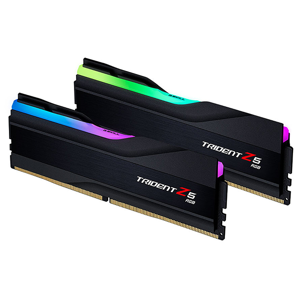 G.Skill Trident Z5 RGB Series 64Go (2x32Go) DDR5 6000 MHz CL36 Black Casablanca