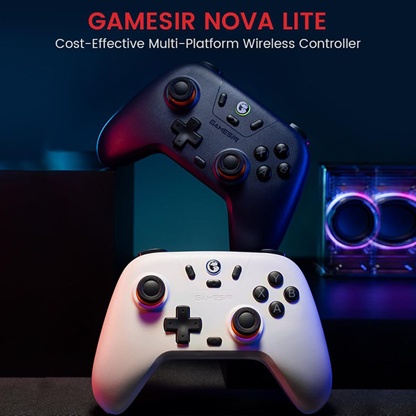 GameSir Nova Lite 2.4G Wireless Controller (Stellar White) casa