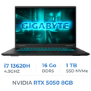 Gigabyte GAMING A16 CTHI3ES894SD i7-13620H/16GB DDR5/1TB SSD/RTX5050 8GB/16" IPS 165 Hz Prix Maroc