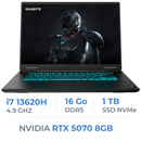 Gigabyte Gaming A16 CWH-I3FR894SH i7-13620H/16GB DDR5/1TB SSD/RTX 5070 8GB/16" 165Hz/Win11 Prix Maroc