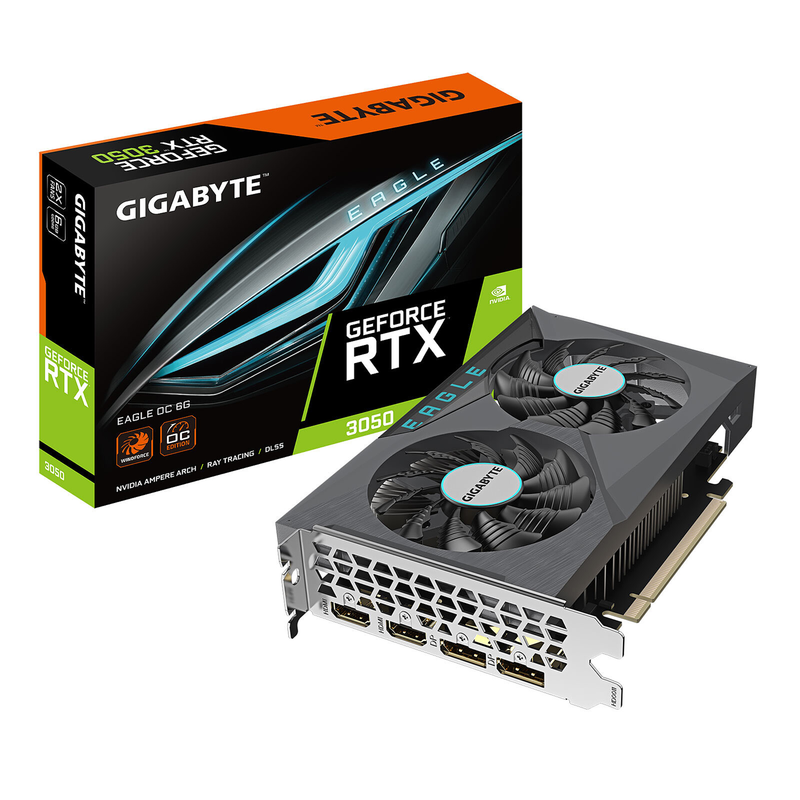 Gigabyte GeForce RTX 3050 EAGLE OC 6G Prix Maroc