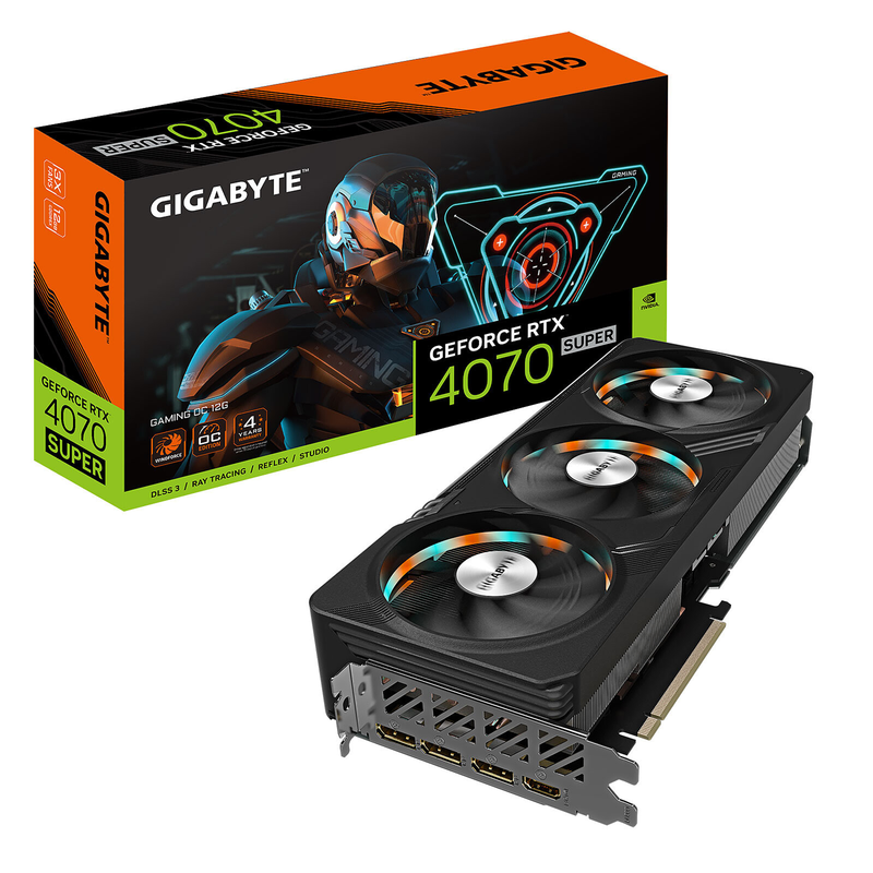 Gigabyte GeForce RTX 4070 SUPER GAMING OC 12GB GDDR6X Prix Maroc