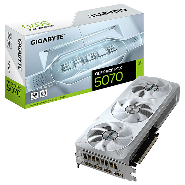Gigabyte GeForce RTX 5070 EAGLE OC ICE SFF 12G Prix Maroc