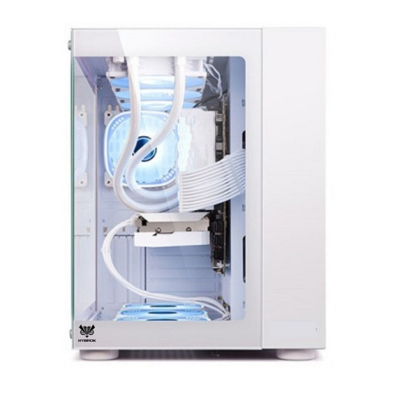 HYBROK TITAN EVO White (7 Fans ARGB) Maroc