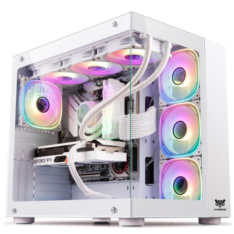 HYBROK TITAN EVO White (7 Fans ARGB) Prix Maoc