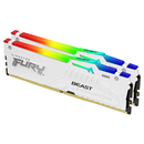 Kingston FURY Beast 32Go (2x16Go) DDR5 6000 MHz CL30 White Maroc