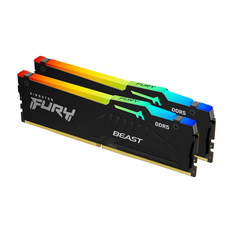 Kingston FURY Beast RGB 64 Go (2 x 32 Go) DDR5 6000 MHz CL36 Prix Maroc
