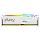 Kingston FURY Beast RGB 64 Go (2 x 32 Go) DDR5 6000 MHz CL30 Blanc Casa
