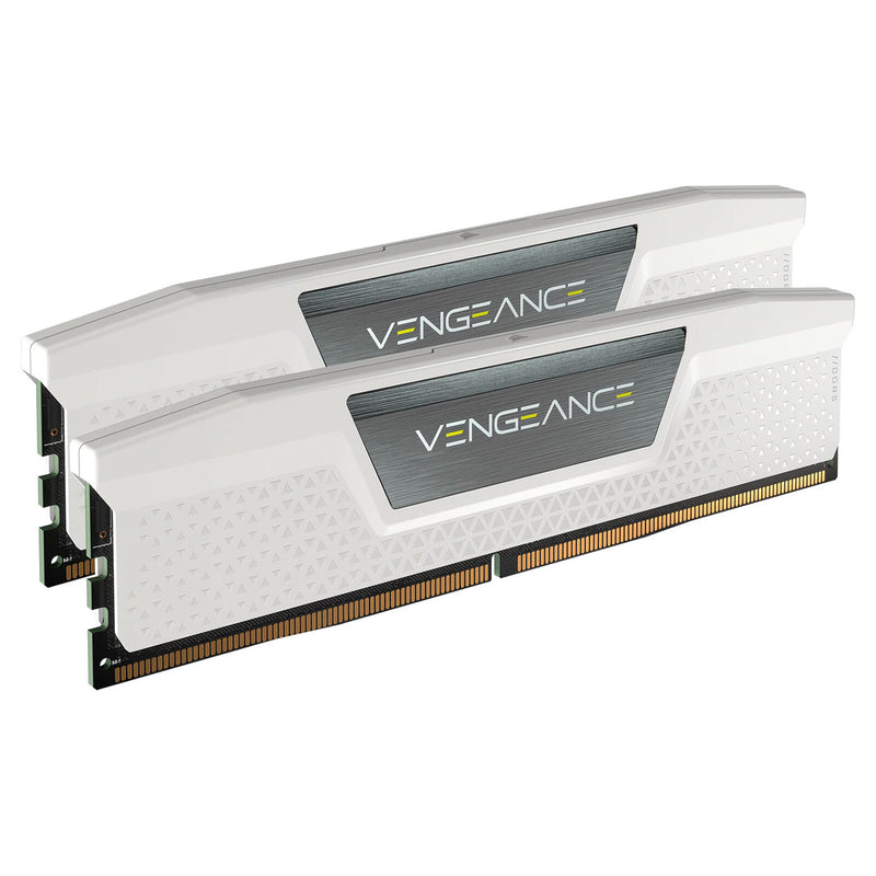 Corsair Vengeance DDR5 32 Go (2 x 16 Go) 6400 MHz CL32 - Blanc prix maroc