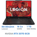 Lenovo Legion R7000P ADR10 R9 8945HX/16GB DDR5/1TB SSD/RTX 5070 8GB/16" QHD+ 240Hz Prix Maroc