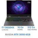 Lenovo Loq 15IRX9 i7-13650HX/16GB DDR5/512GB SSD/RTX 3050 6GB/15.6" 144Hz FHD Prix Maroc