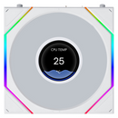 Lian Li UNI FAN TL LCD FLEX 120 (White) Casablanca