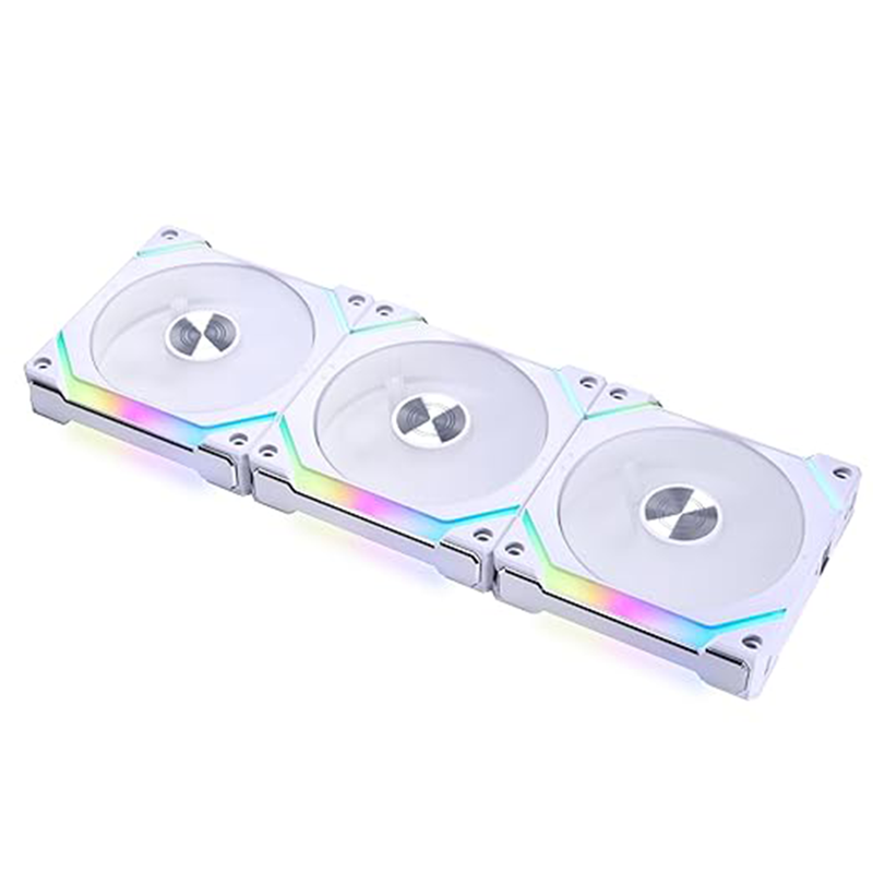 Lian Li UNI Fan SL V2 120mm ARGB White (Triple Pack) Prix Maroc