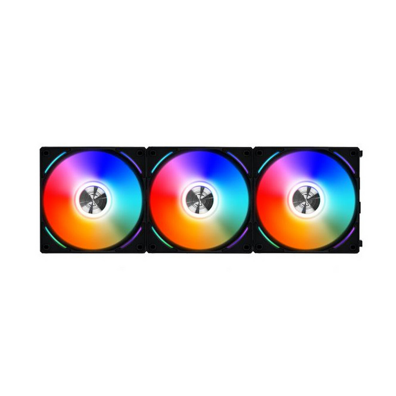 Lian Li Uni Fan AL120 RGB Triple Pack (Black) + Controller Prix Maroc