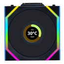 Lian Li Uni Fan SL Wireless LCD 120 Reverse Blade Noir (Triple Pack) Casablanca