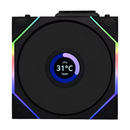 Lian Li Uni Fan TL-LCD 120 Wireless Reverse Noir Maroc