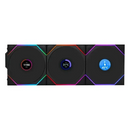 Lian Li Uni Fan TL LCD 120 Wireless RGB Noir (Pack de 3) Maroc