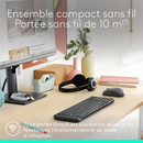 Logitech Combo MK220 Sans-fil (EN-AR) Casa