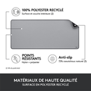 Logitech Desk Mat Studio Series Gris Casa