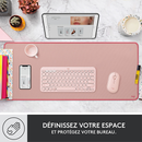 Logitech Desk Mat Studio Series (Pink) Casablanca
