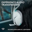 Logitech G G321 Lightspeed Blanc Maroc