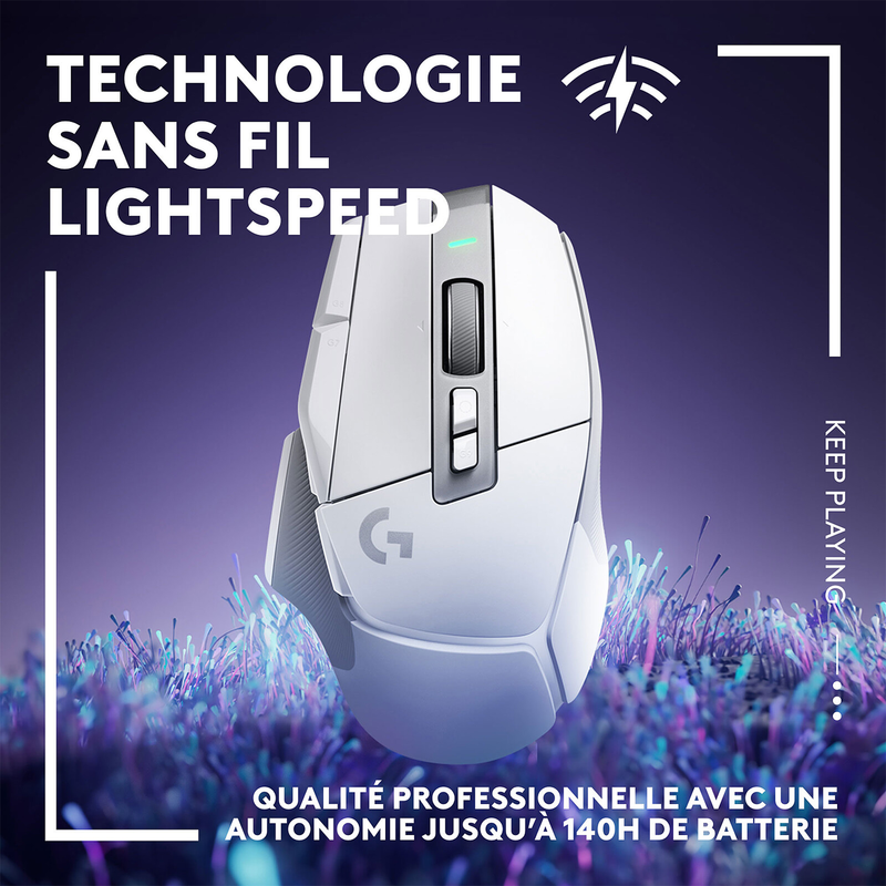 Logitech G G502X Lightspeed White Maroc