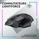 Logitech G G502X Plus Noir Maroc Prix