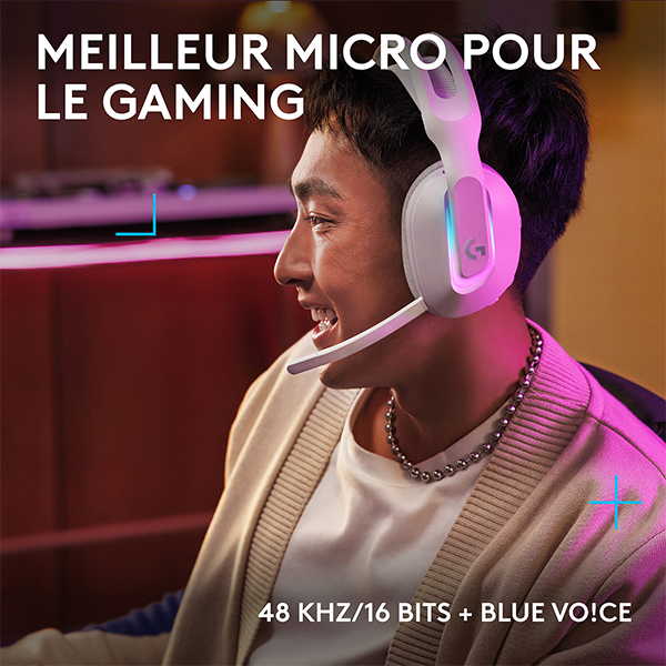 Logitech G G522 Lightspeed Blanc Maroc