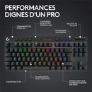 Logitech G Pro X Lightspeed TKL (Noir) Maroc