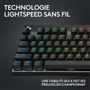 Logitech G Pro X Lightspeed TKL (Noir) Casa