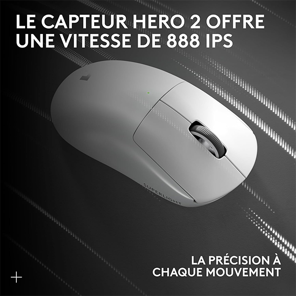 Logitech G Wireless Gaming Pro X Superlight 2 (White) Casa