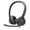 Logitech Headset H390 USB-C Black Prix Maroc