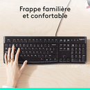 Logitech K120 Corded Keyboard Qwerty Casablanca