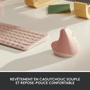 Logitech Lift (Rose) Maroc Prix