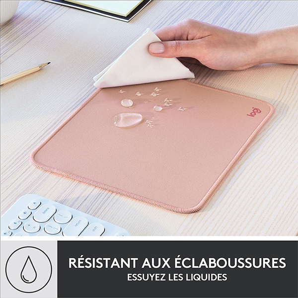 Logitech Mouse Pad Studio Series (Rose) Casa