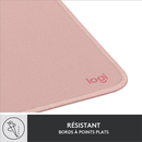 Logitech Mouse Pad Studio Series (Rose) Maroc