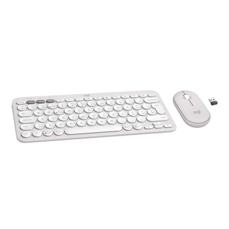 Logitech Pebble 2 Combo (White) Maroc Prix