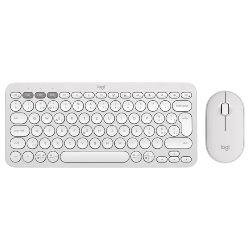 Logitech Pebble 2 Combo (White) Prix Maroc